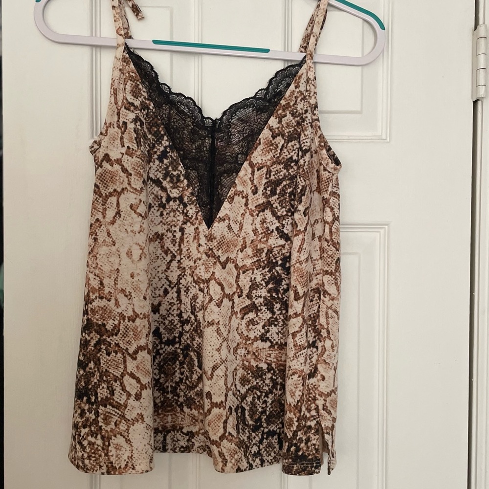 Snake Skin Tank Top